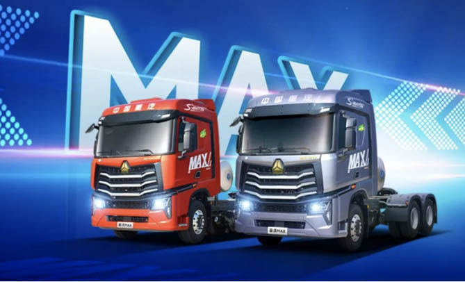 豪沃MAX燃气车获李师傅点赞：拉49吨货，百公里气耗29kg，妥妥的赚钱神器！